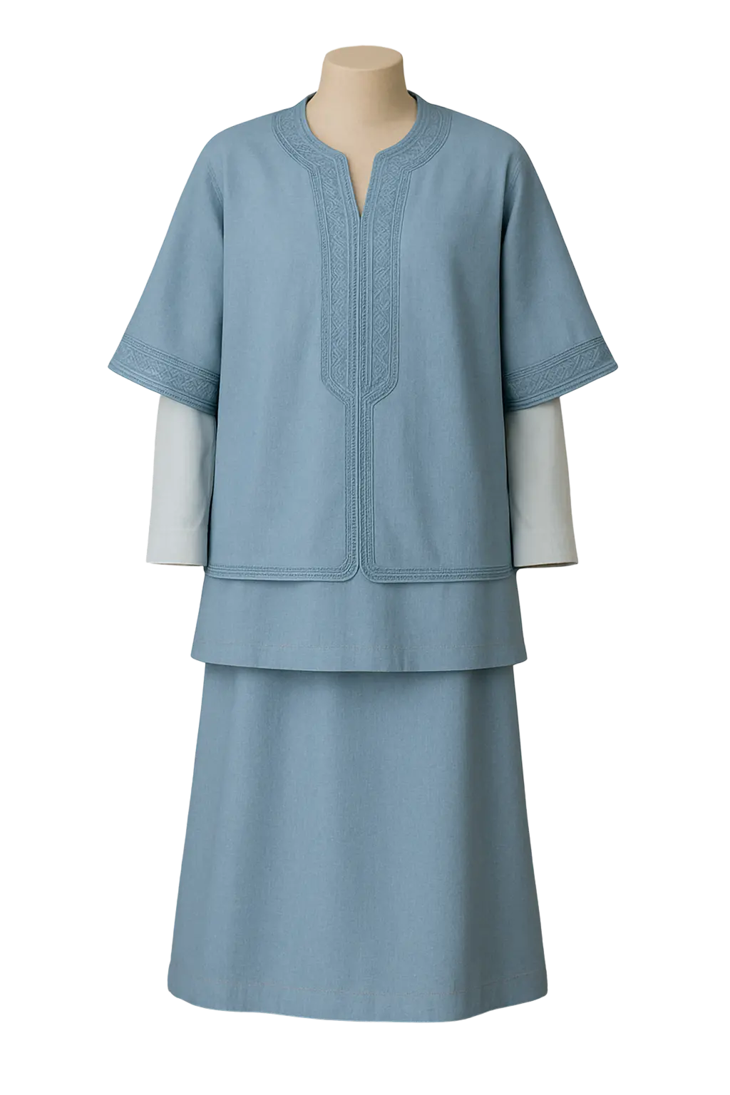 دراعه قطعتين